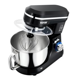 Stand Mixer, 5QT Dough Mixer, 10+P Speeds Tilt-head Food Mixer, Kitchen Mixer with Stainless Steel Bowl, Dough Hook, Wire Whip, Beater, Scraper