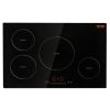 VEVOR Electric Cooktop, 4 Burners, 30'' Induction Stove Top, Built-in Magnetic Cooktop 7500W, 9 Heating Level Multifunctional Burner