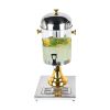 SOGA 8L Stainless Steel Beverage Dispenser – Transparent Commercial Drink Jug