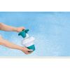 Blue Floating Collapsible Pool Chlorine Dispenser for 3" Tablets, 6.9" x 6.9" x 7.3"